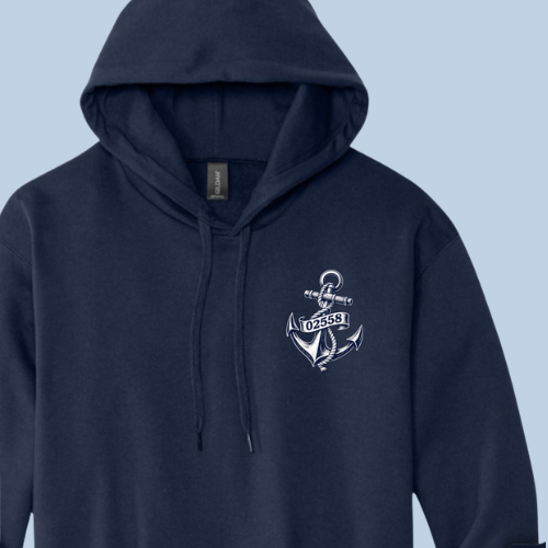 Pequod Lane Anchor Hoodie
