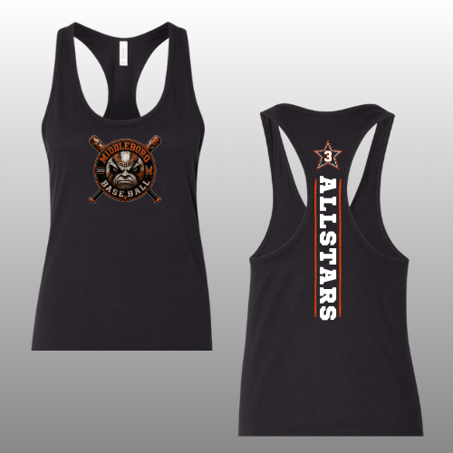 Middleboro 10U All-Stars Women's Racerback Tank