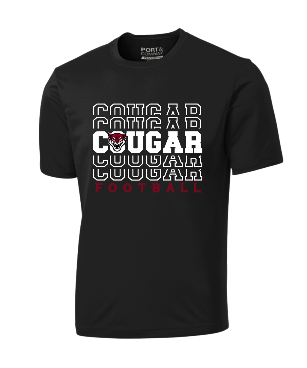 Cougar "Say my name" Tee | Football + Cheer