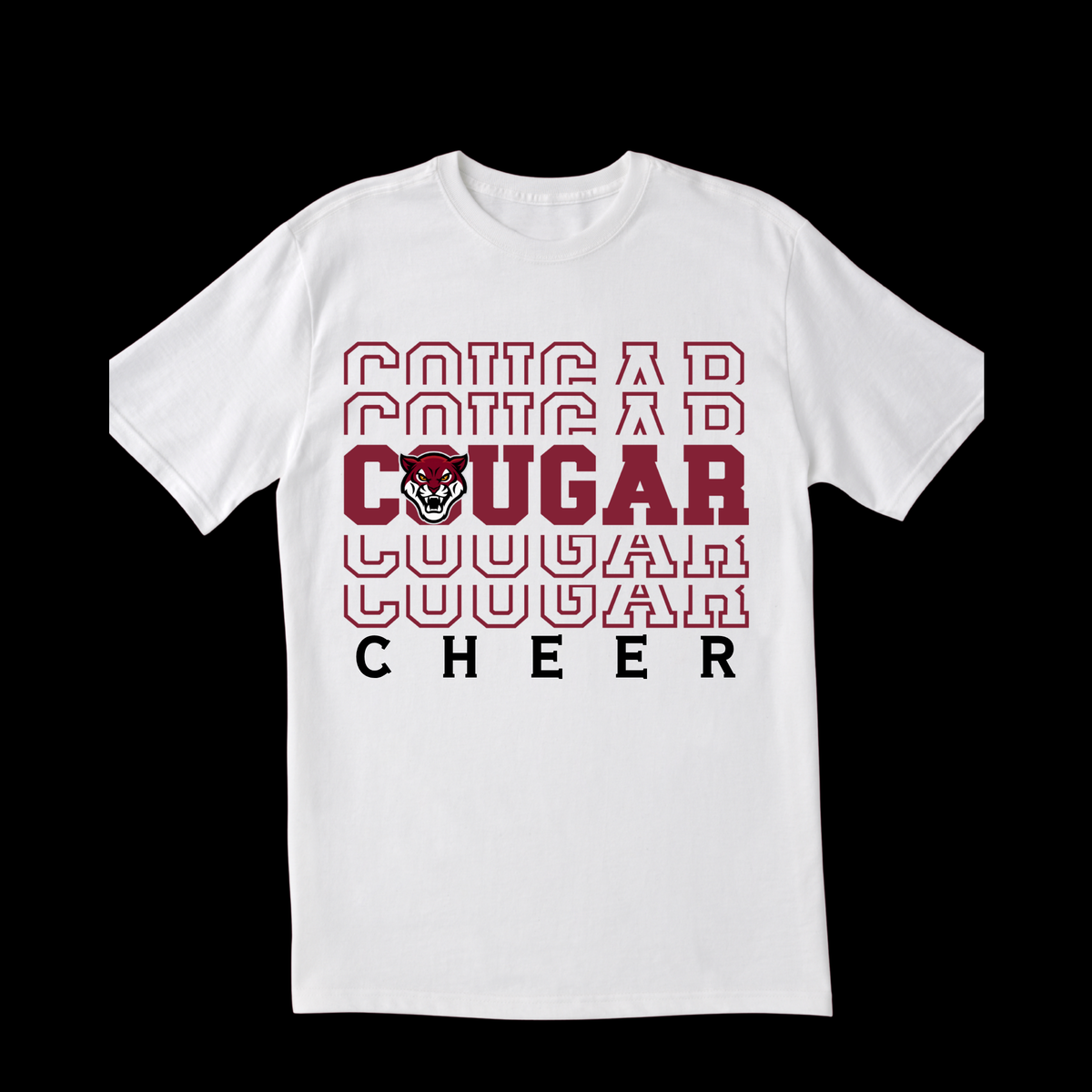 Cougar "Say my name" Tee | Football + Cheer