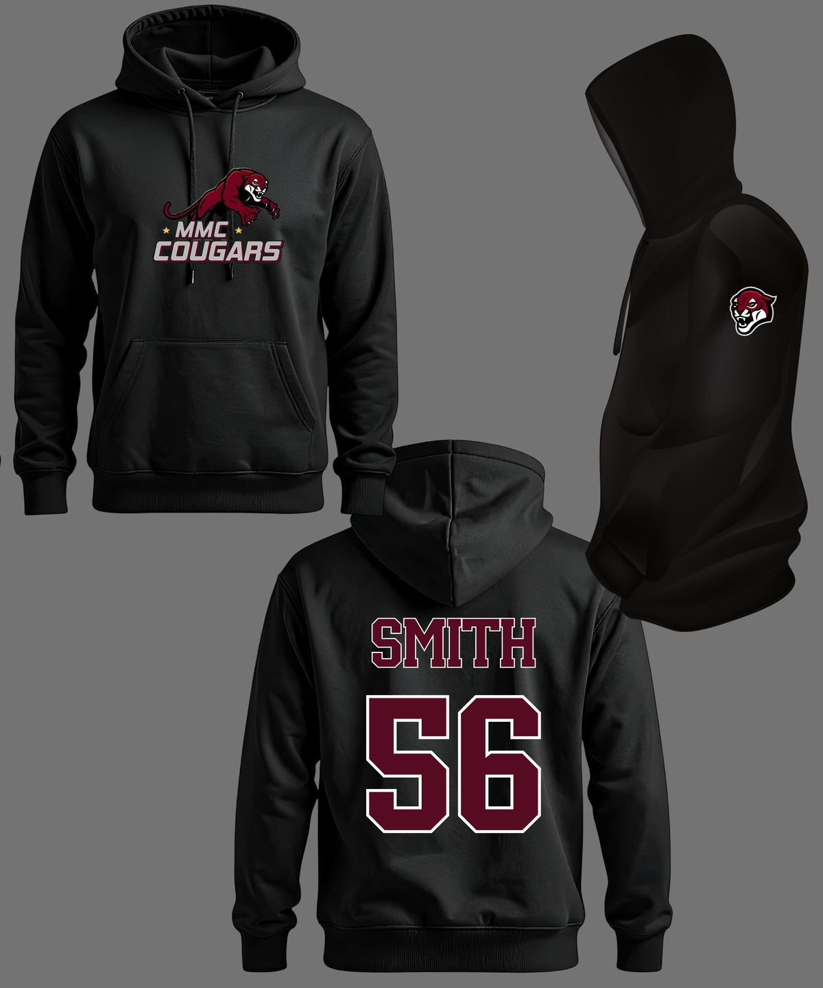Customized MMC Cougar Hoodie