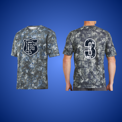 Police & Fire Camo Tee