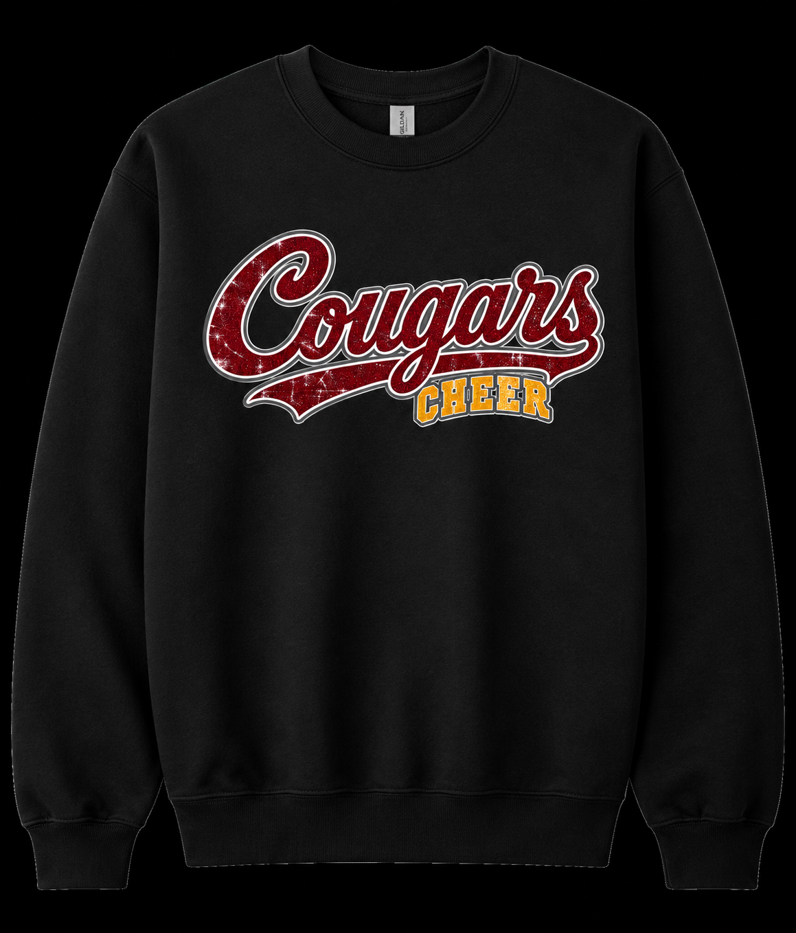 MMC Cougars Cheer Crewneck Sweatshirt