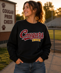 MMC Cougars Cheer Crewneck Sweatshirt