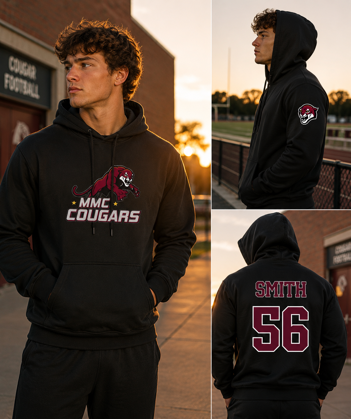 Customized MMC Cougar Hoodie