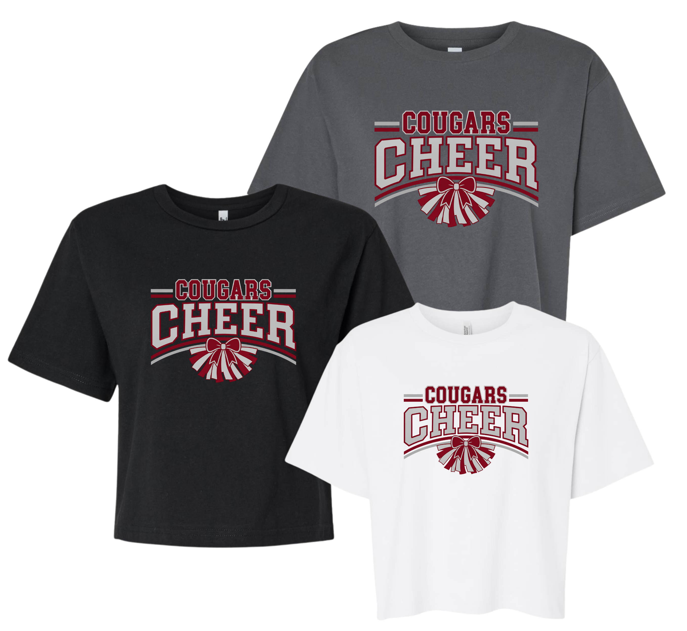 MMC Cougars Cheer Boxy Tee