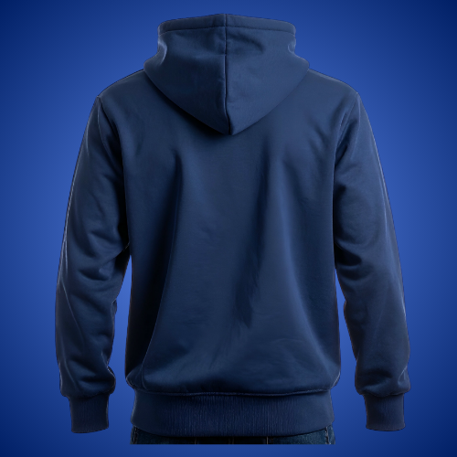 Classic Navy Baseball Hoodie
