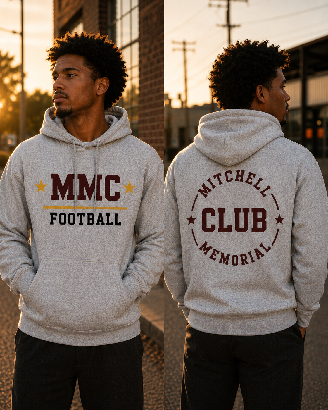 MMC Football + Cheer Classic Club Hoodie