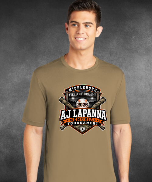 AJ LaPanna Memorial Tournament 2026 – Front Logo Tee